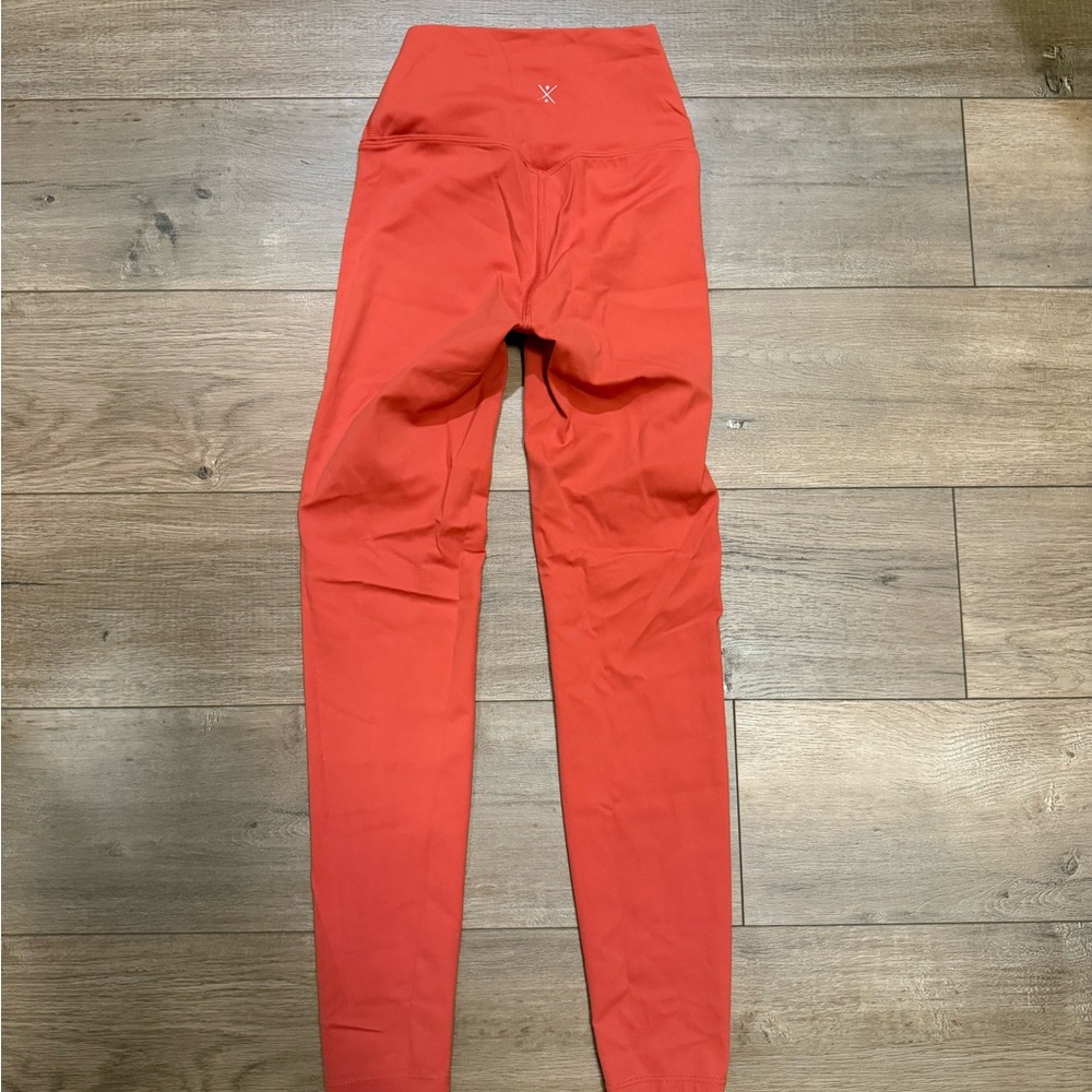 Free Spirit Outlet Orange High-Waisted Leggings